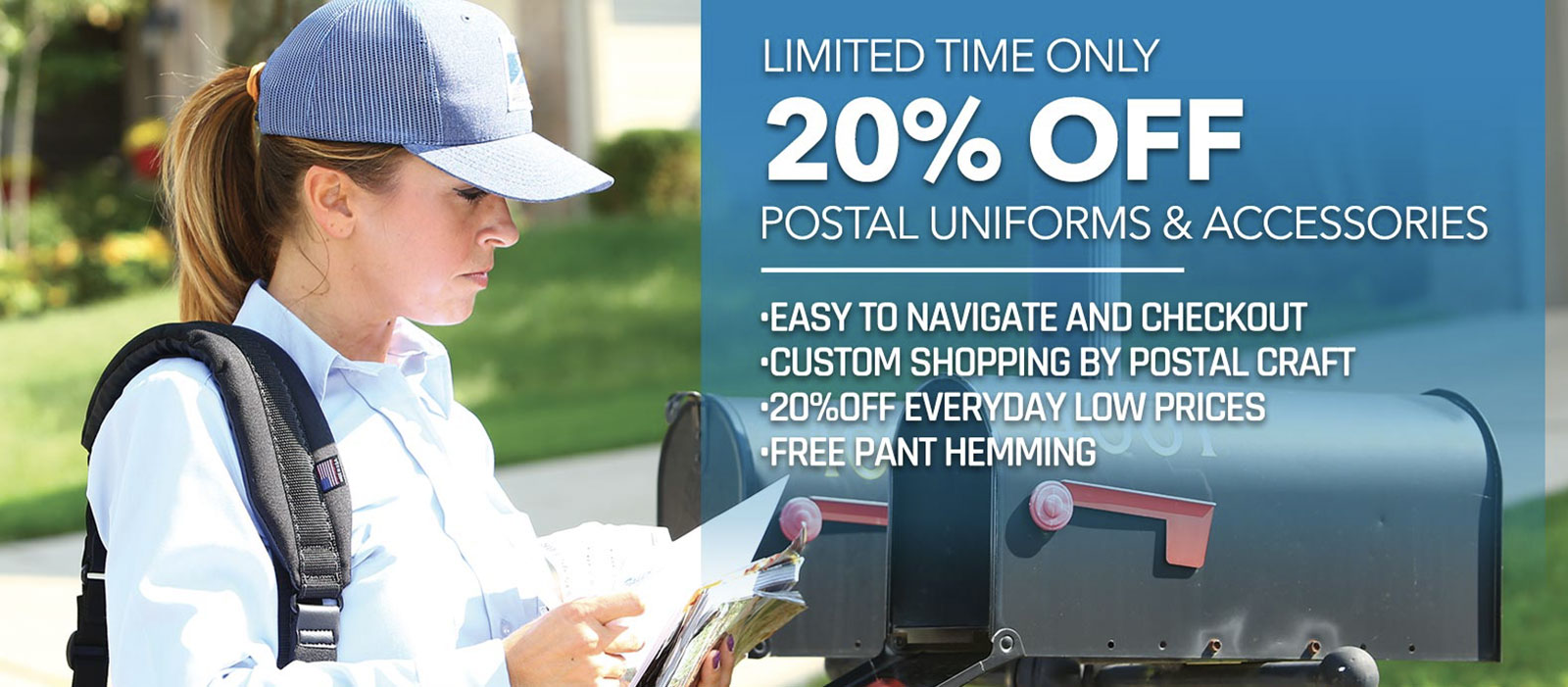 Lowest Priced Postal Uniforms