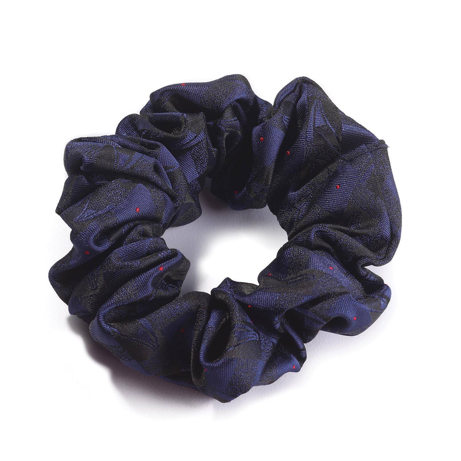 Ladies Scrunchie - Navy Eagle Logo