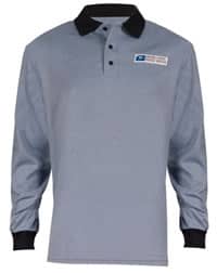 Men's USPS Retail Clerk Postal Uniform Long Sleeve Knit Polo Shirt